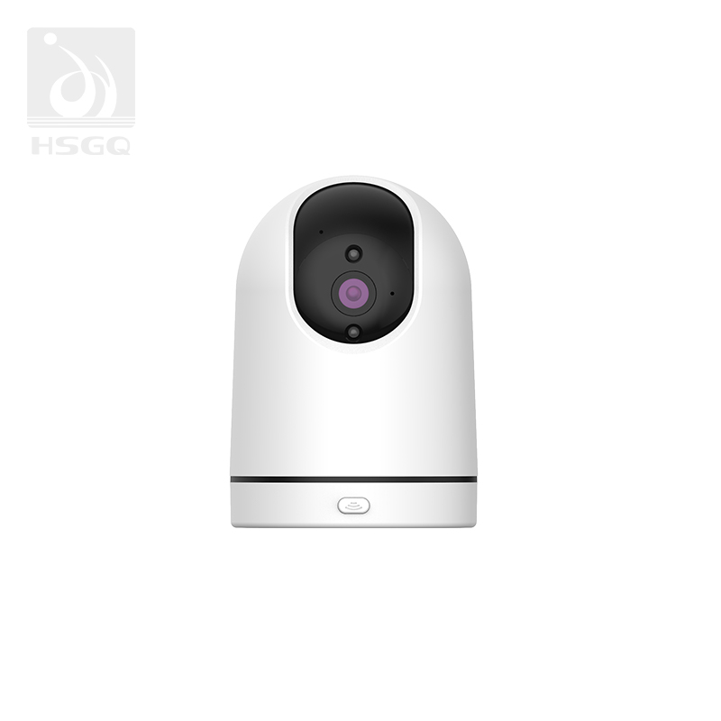 White Indoor PTZ Camera Monitor 360°