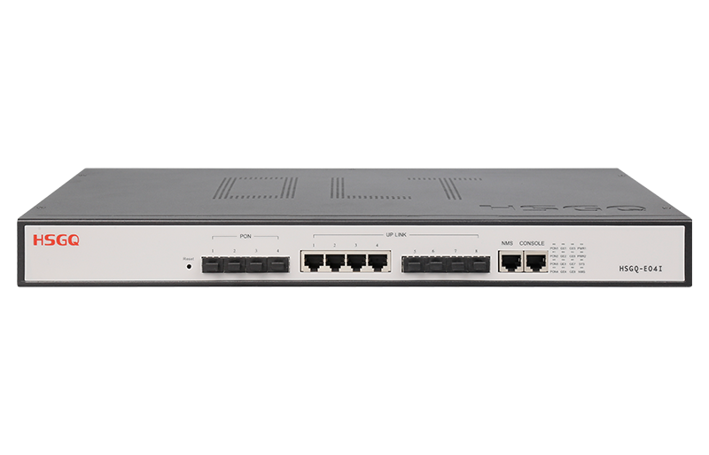 4Port EPON OLT with reset botton